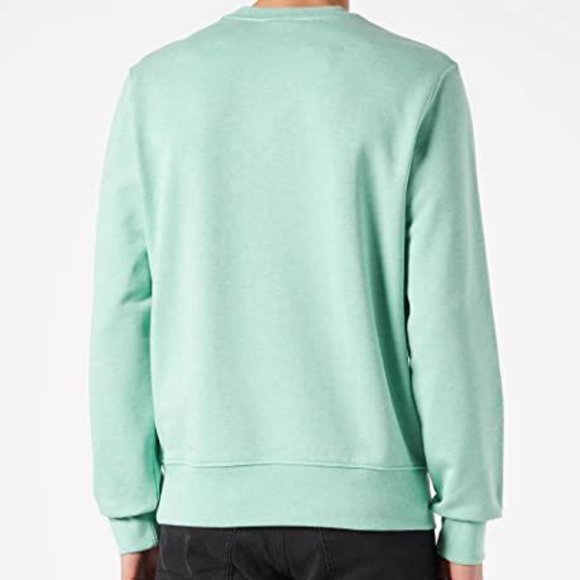 Lacoste Men's Long Sleeve Script Crewneck Sweatshirt Size 5 (L) - Picture 2 of 6